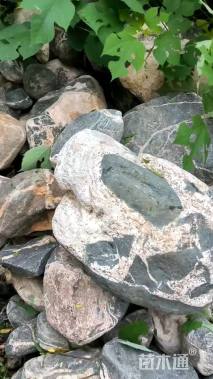 风景园林石切片石刻字石水冲石鹅卵石