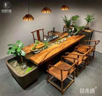 立体景观墙 微景观 景观茶桌